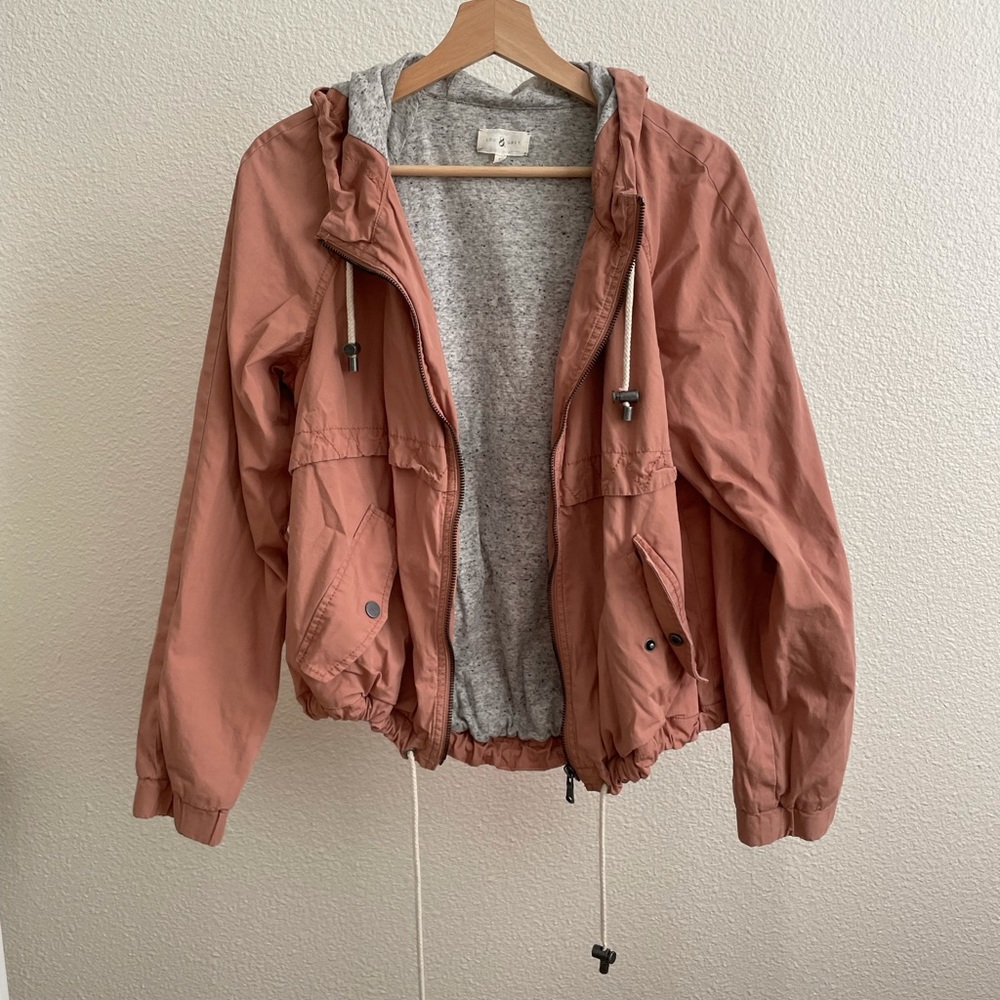 #LOU&GREY Rain cropped jacket